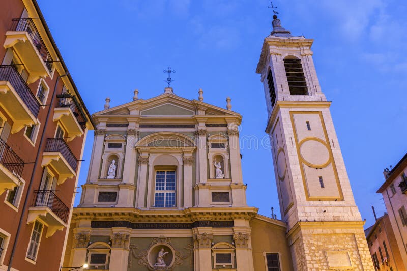 Nice Cathedral in France