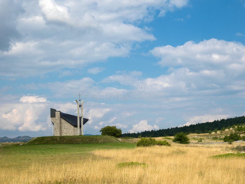 Nice Catholic Chapel in Europe, chapel in nature