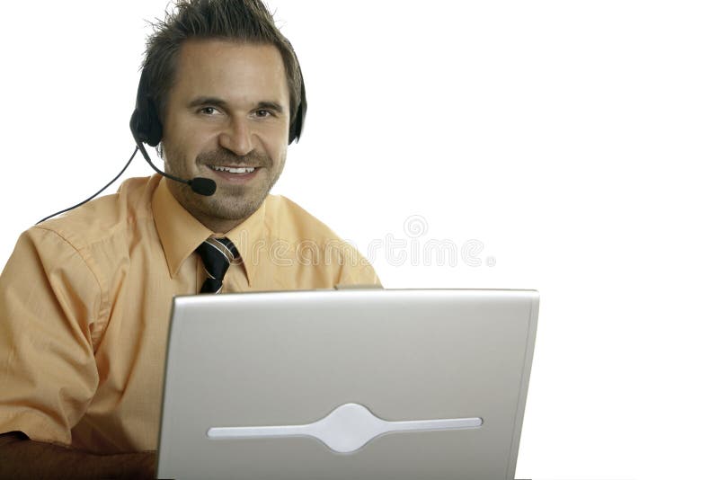 Nice and charming call center agent