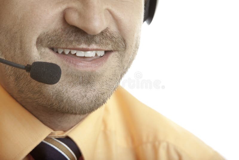 Nice and charming call center agent