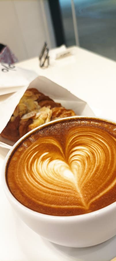 Nice coffee late royalty free stock photos