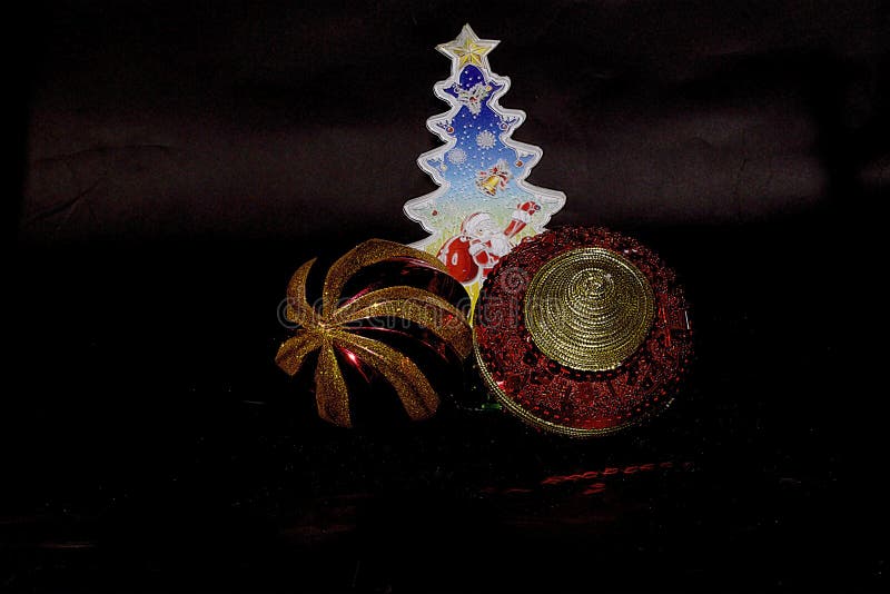Colorful Christmas Decorations in My Rom Stock Photo - Image of pretty