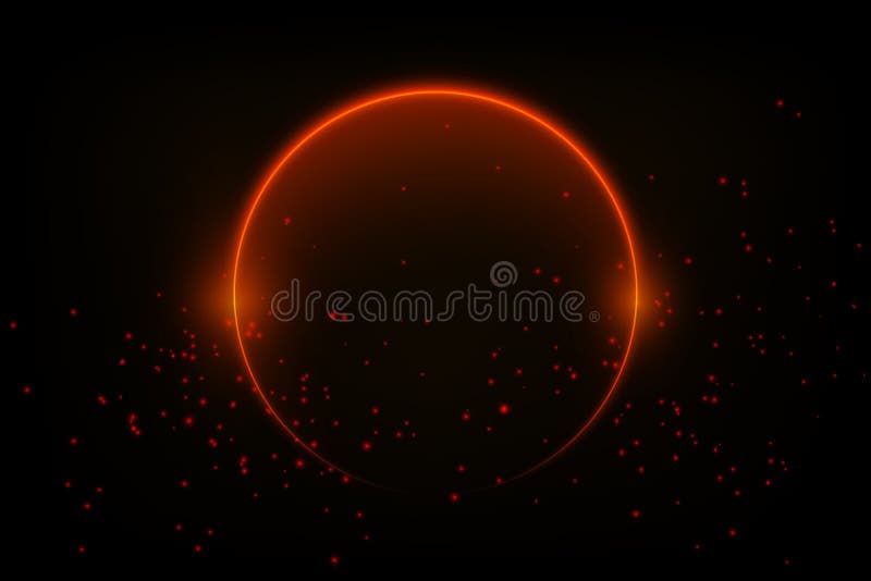 Nice colorful glowing circle background for your creative work. vector illustration vector illustration.