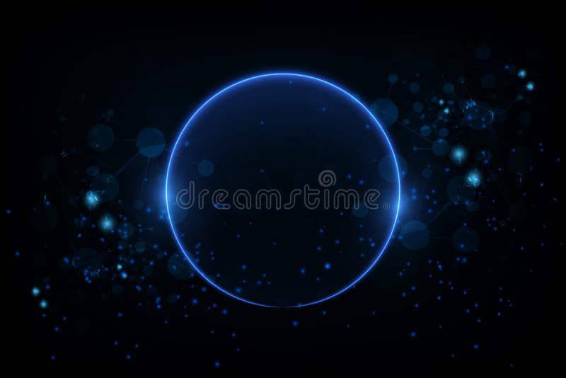 Nice colorful glowing circle background for your creative work. vector illustration vector illustration.