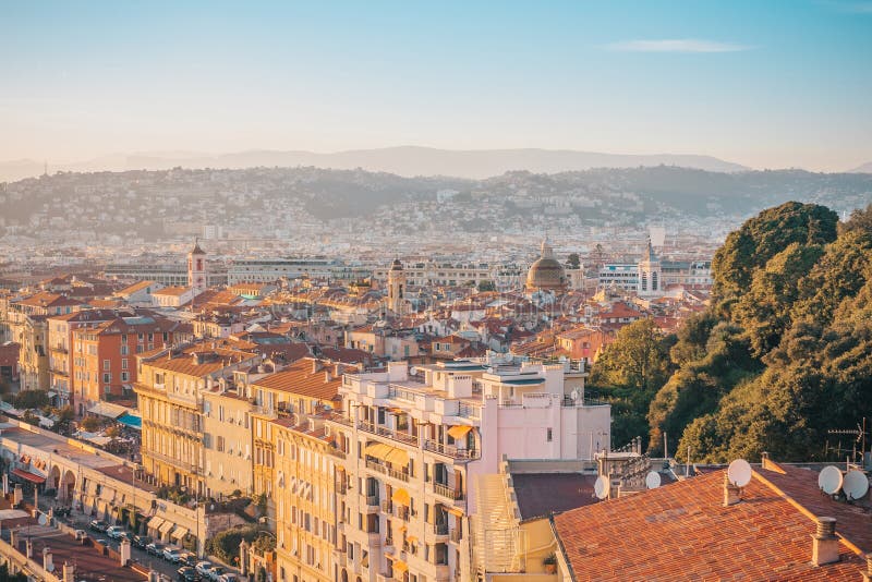 Nice Evening View from the Viewing Platform Stock Image - Image of ...