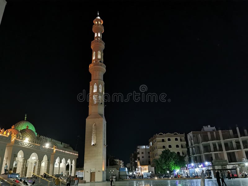 Mosque building Hurghada royalty free stock images