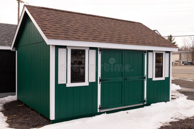 a nice new storage shed