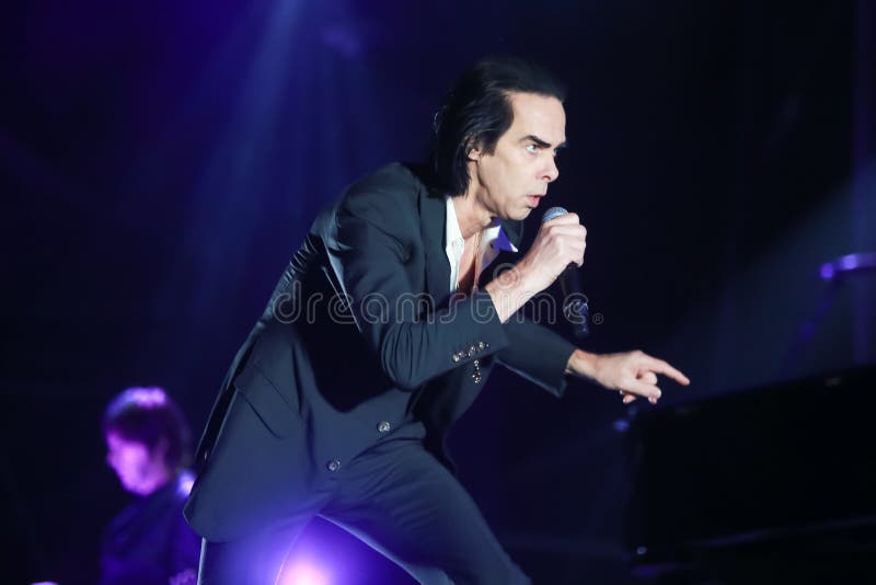 Nick Cave & Zli ziarna obrazy stock Nick Cave & Zli ziarna obrazy stock