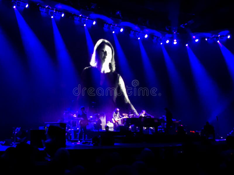 Nick Cave & Zli ziarna w koncercie w Wiedeń fotografia royalty free Nick Cave & Zli ziarna w koncercie w Wiedeń fotografia royalty free
