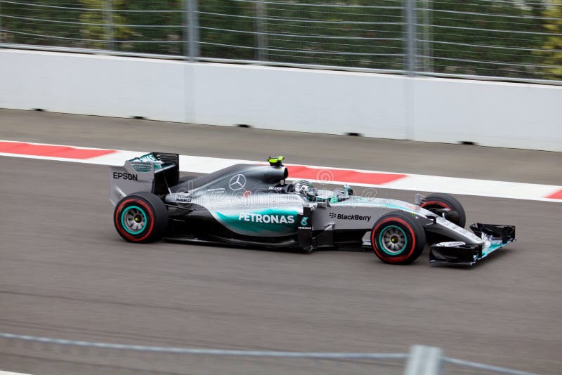 Nico Rosberg de Mercedes AMG Petronas Fórmula 1 Sochi Rússia