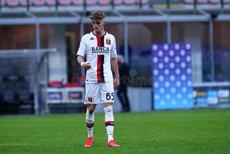 Genoa, Italy. 13 August 2021. Nicolo Rovella of Genoa CFC in