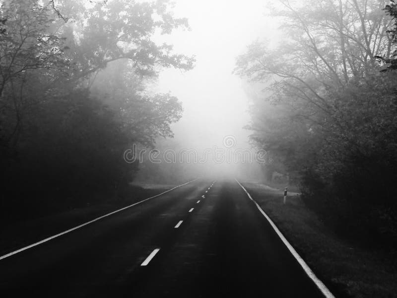 Niebezpieczeństwo mgły road