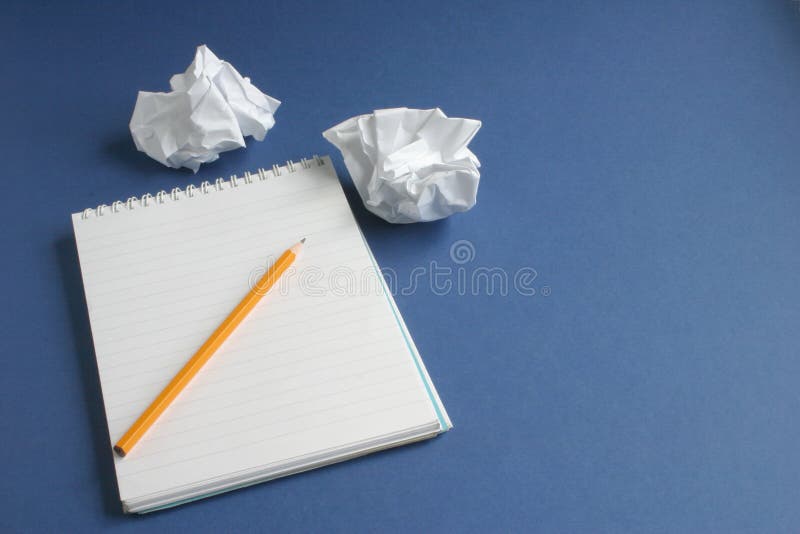 niebieski notepad obrazy stock niebieski notepad obrazy stock
