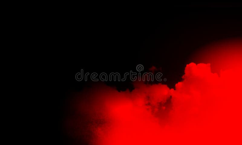 Niebla de humo rojo abstracto en un fondo negro. Flujo, aislado fotografía de archivo libre de regalías Niebla de humo rojo abstracto en un fondo negro. Flujo, aislado fotografía de archivo libre de regalías