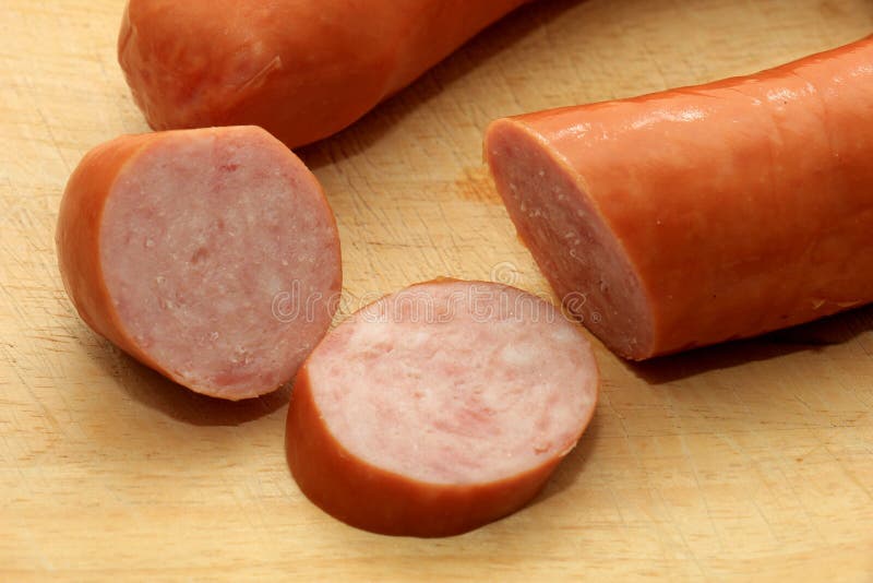 Niederländische geräucherte Wurst stockfotografie Niederländische geräucherte Wurst stockfotografie