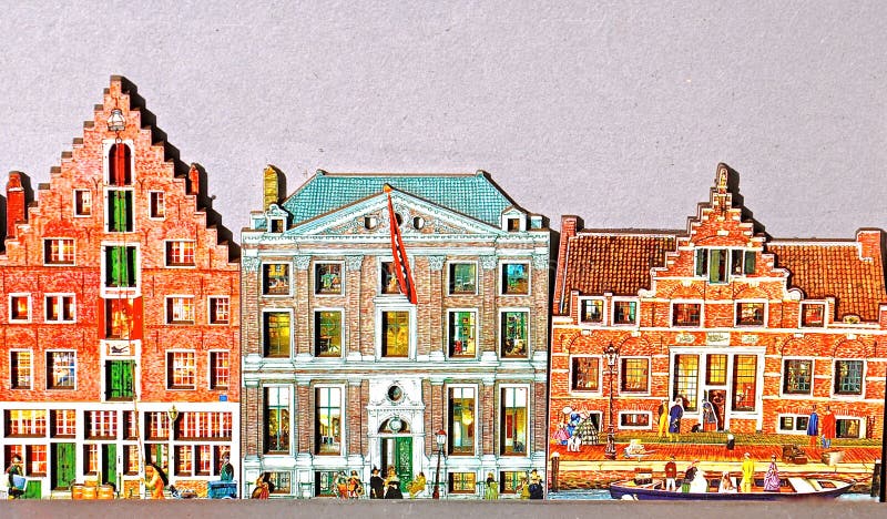 Niederländische Hausandenken stockbilder Niederländische Hausandenken stockbilder