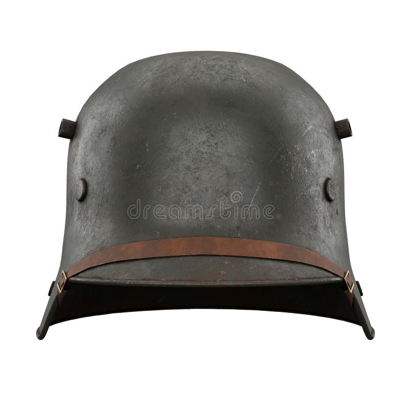 Niemiecki hełm WWI Stahlhelm M1916 royalty ilustracja Niemiecki hełm WWI Stahlhelm M1916 royalty ilustracja