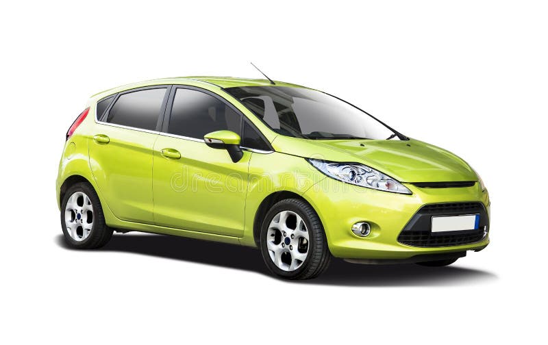 Nieuw Ford Fiesta royalty-vrije stock afbeeldingen Nieuw Ford Fiesta royalty-vrije stock afbeeldingen