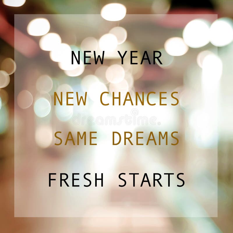 Nieuw Jaar Nieuw Begin Nieuw Jaar, Nieuwe Kansen, Dezelfde Dromen, Nieuwe Start, Positieve