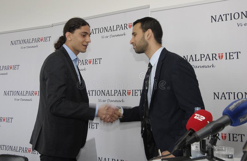 NIEUWE PERSCONFERENTIE VAN DE NATIONALE PARTIJ stock afbeelding