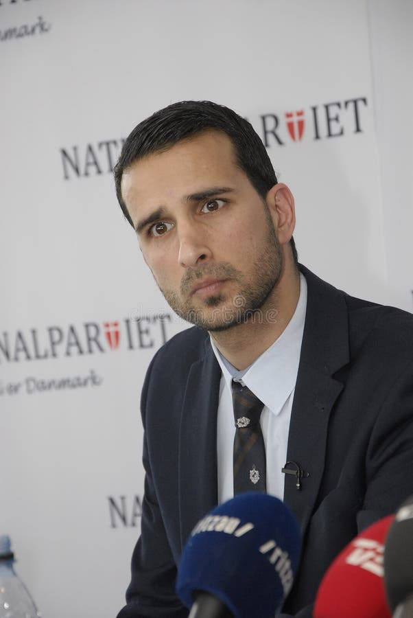 NIEUWE PERSCONFERENTIE VAN DE NATIONALE PARTIJ stock afbeelding