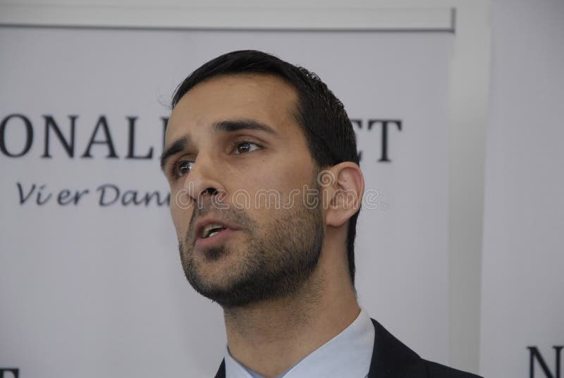 NIEUWE NATIONAPARTY-PERSCONFERENTIE royalty-vrije stock foto