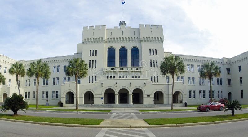 Niewolny Hall cytadela, Charleston, SC obrazy royalty free Niewolny Hall cytadela, Charleston, SC obrazy royalty free