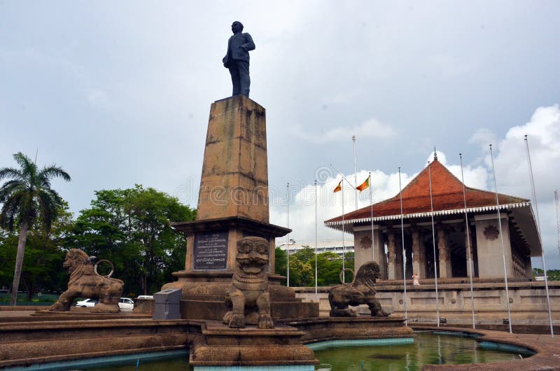 Niezależność Memorial Hall, Sri Lanka fotografia stock Niezależność Memorial Hall, Sri Lanka fotografia stock