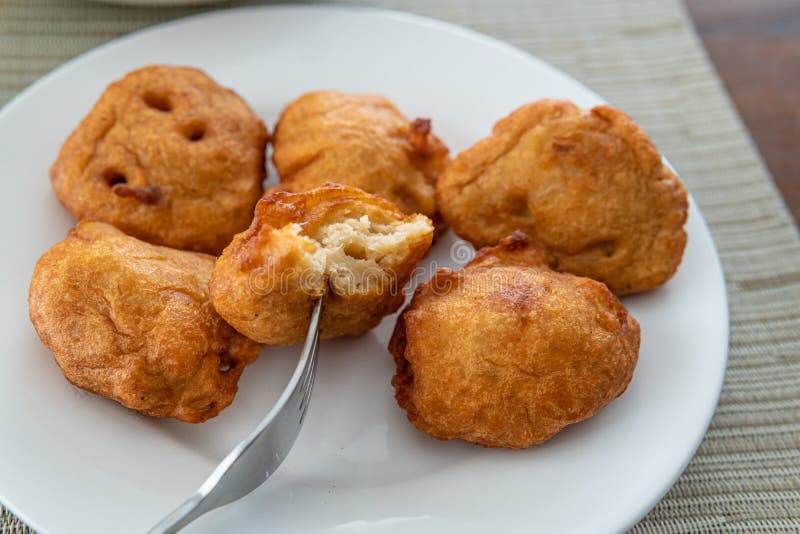Nigerian Deep Fried Bean Cake or Akara Stock Photo Image of pile
