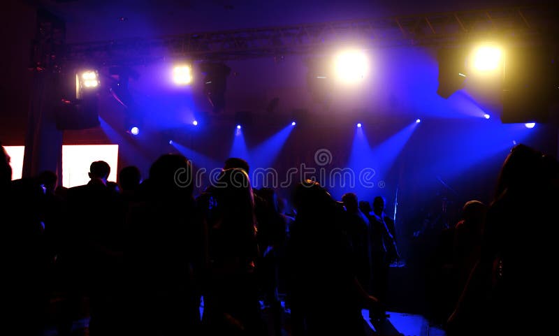 Night club stock photo. Image of dark, party, clubbing - 7114596