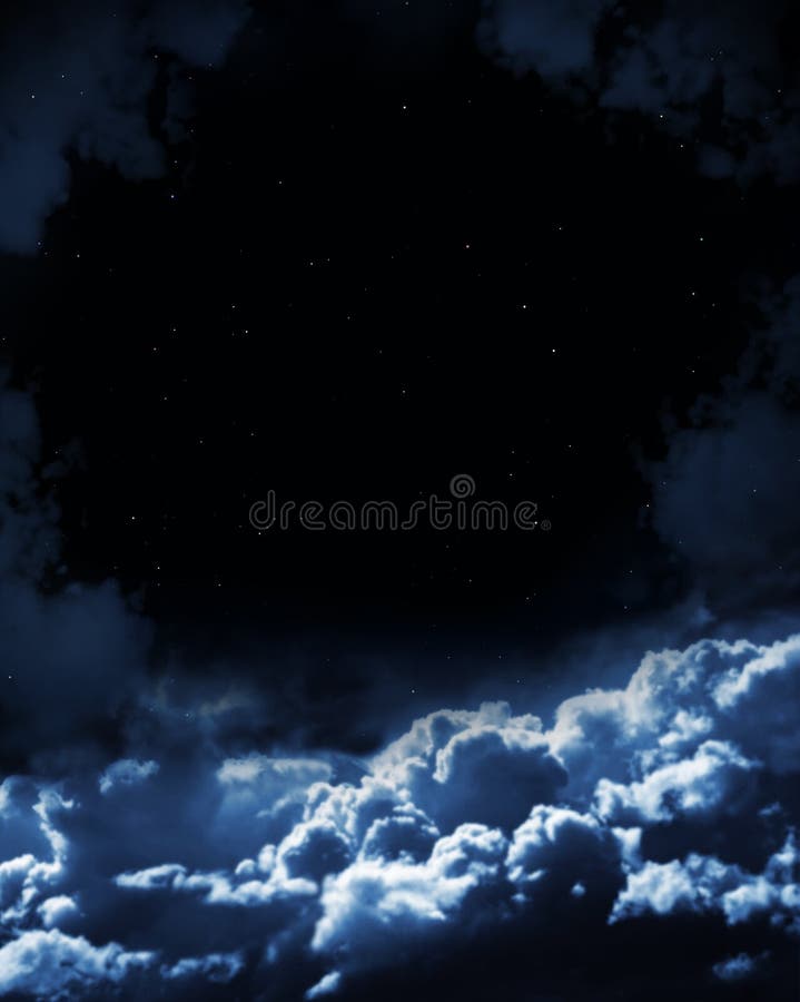 Night fairy tale stock illustration Night fairy tale stock illustration