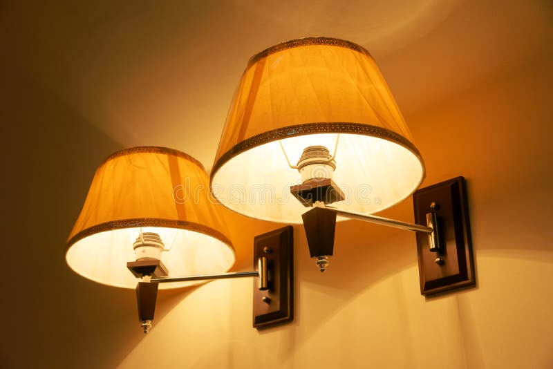 Night lamp royalty free stock photos