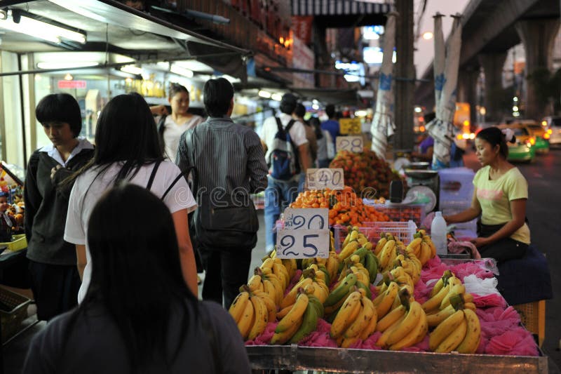 Night Market stock image Night Market stock image