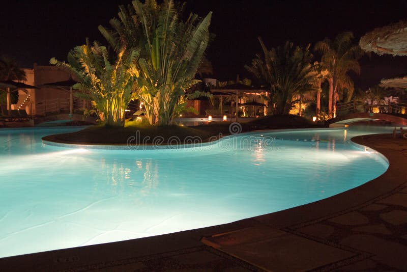 Night pool