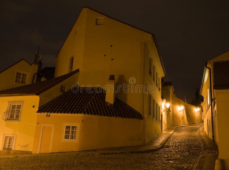 Night Prague scenery