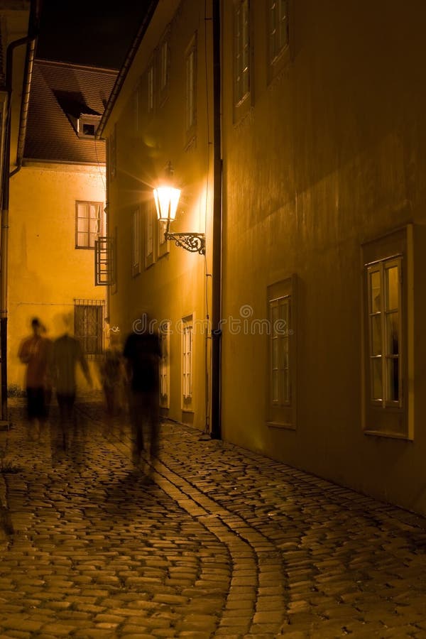 Night Prague scenery