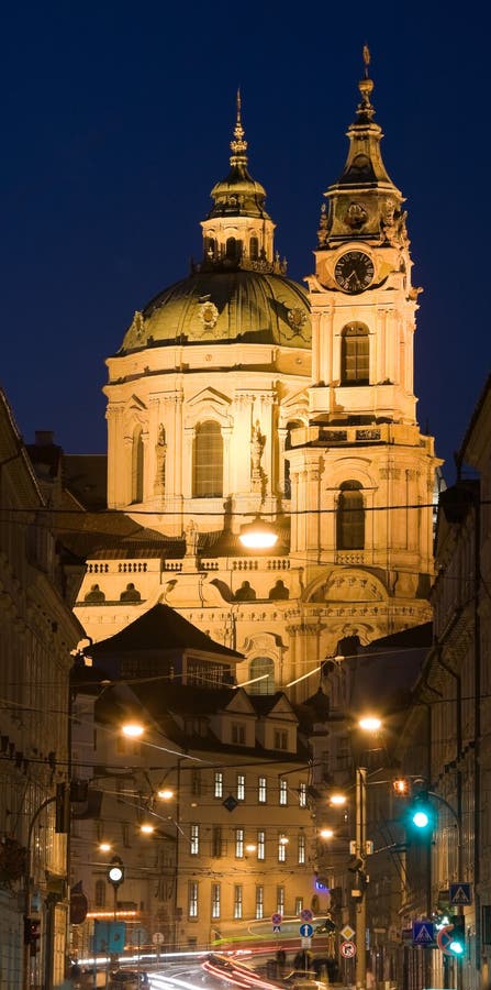 Night Prague scenery