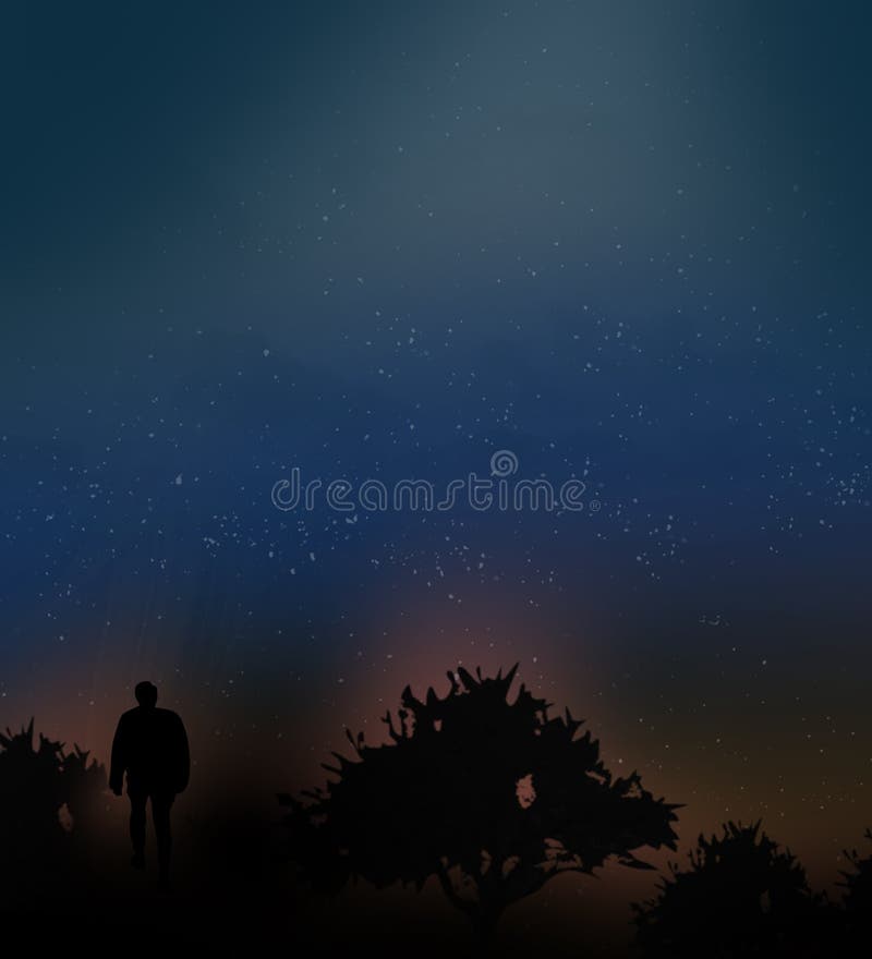 Image, beautiful immense universe. royalty free stock photos