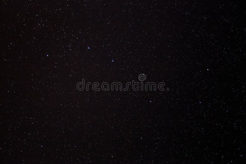 Night sky stars background