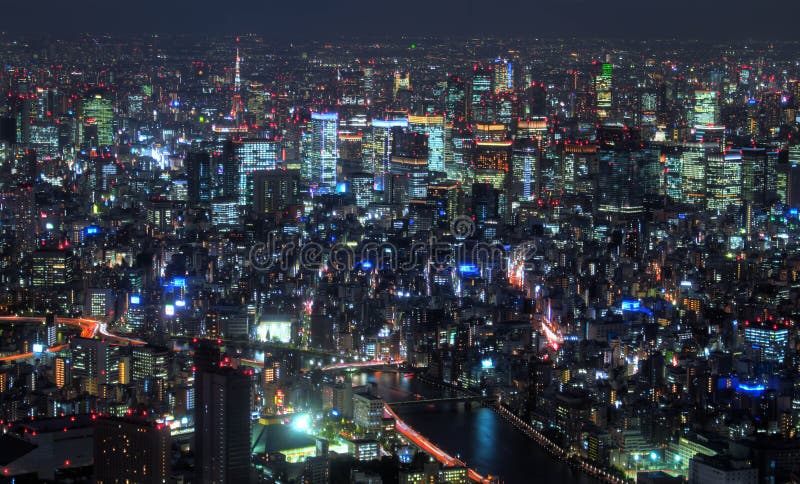 13 190 Night Skyline Tokyo Photos Free Royalty Free Stock Photos From Dreamstime