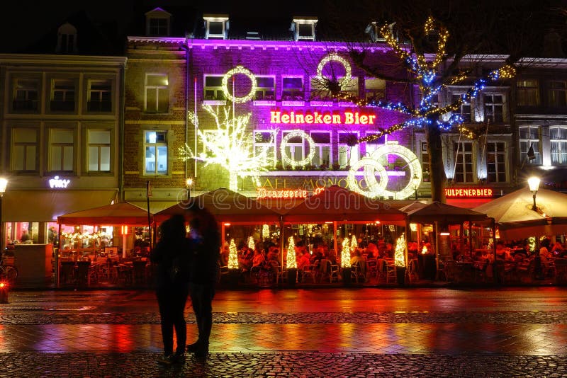 Night Stroll in Paris Street Stock Image Image of paved, park 35795619