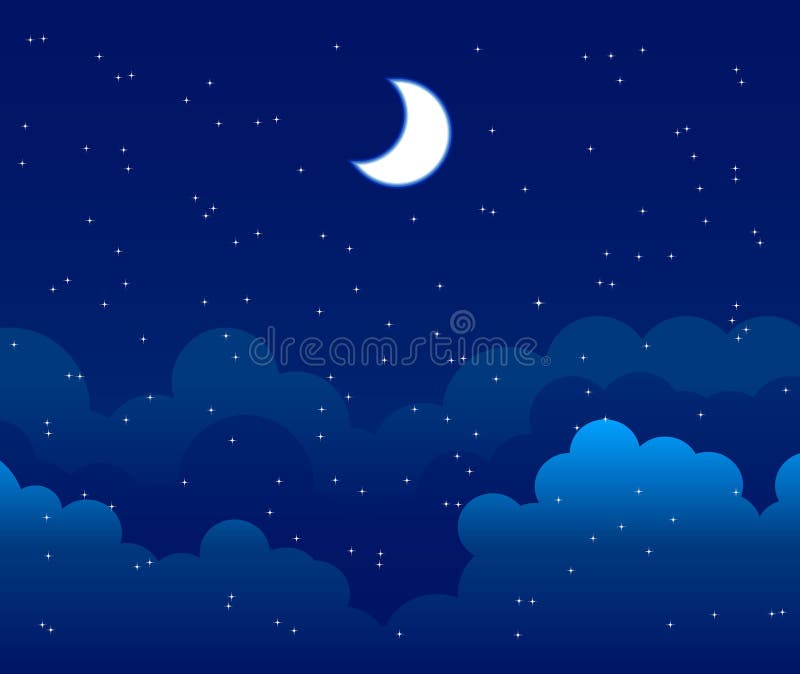 night time sky