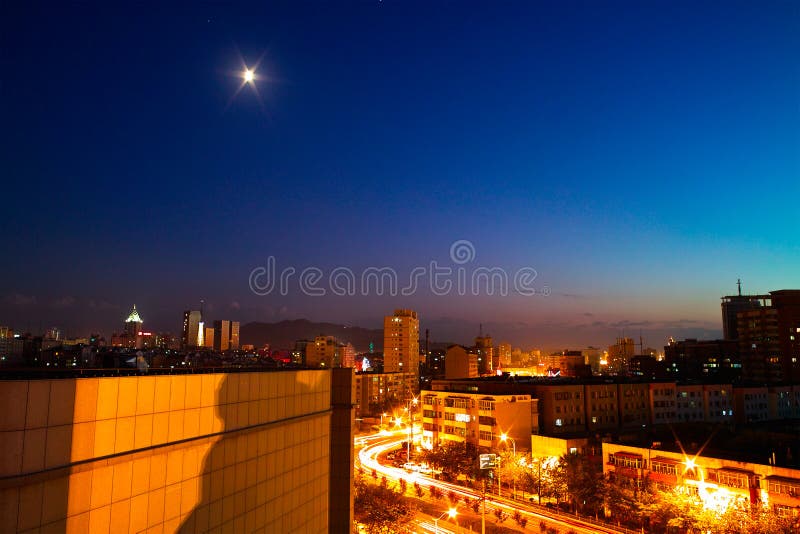 Night of Urumqi City