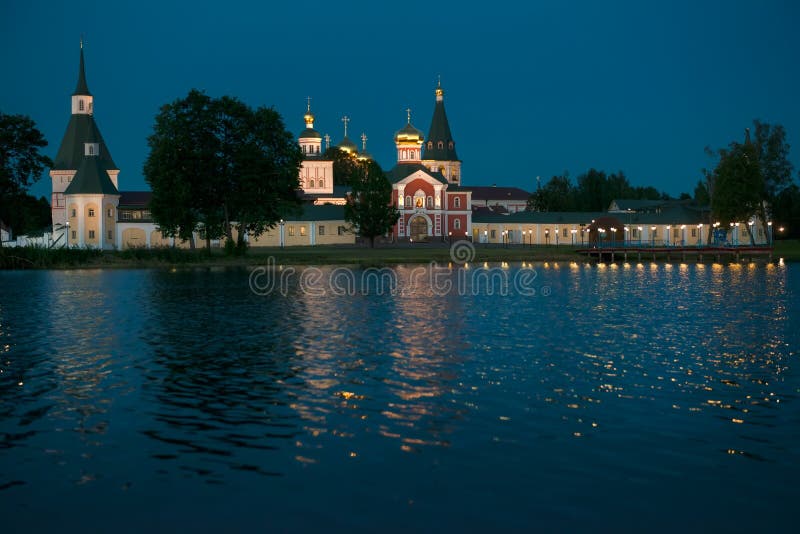 Night on the Valdai Lake