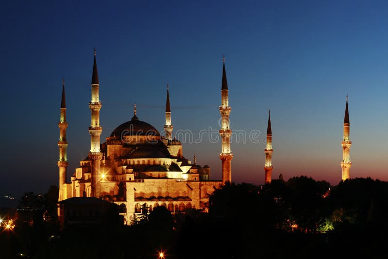 Beautiful landmark in Istanbul, Blue Mosque. Beautiful landmark in Istanbul, Blue Mosque