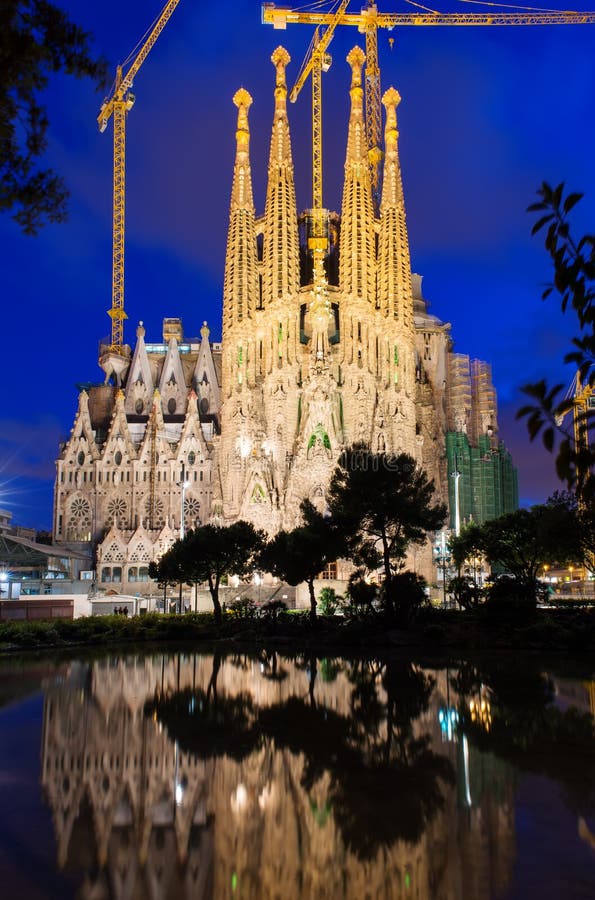 Sagrada Familia, Barcelona, Spain Editorial Photo - Image of antoni ...