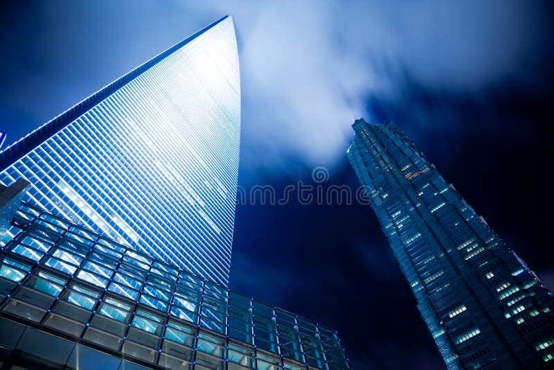 Night view of shanghai