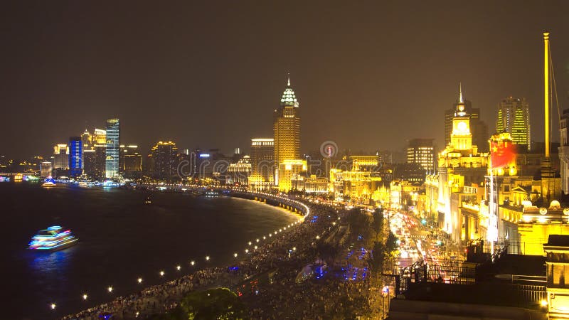 Night view in shanghai