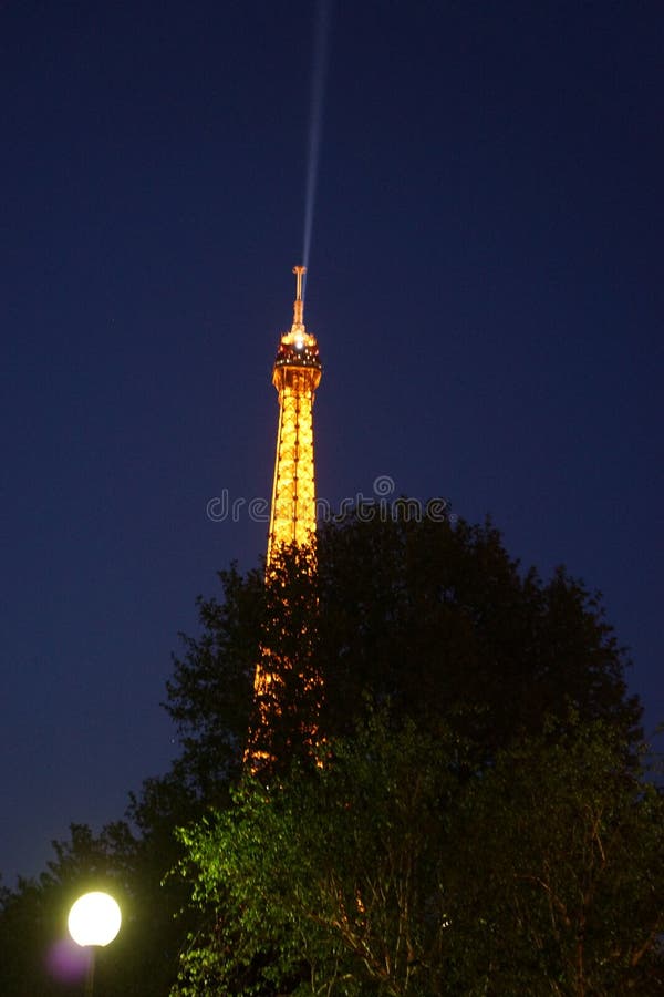 Tower Lights Turn on at Night. Editorial Photo Image of mountain, partial 189330421