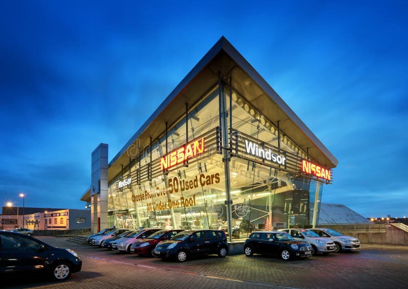 Night View of Windsor Galway Ltd Building Editorial Image Image of